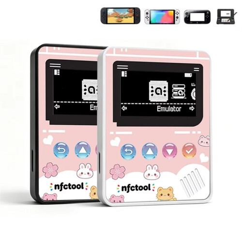 OLED Multi-Functional NFC Emulator Button Enhanced Range Type-C Charging for  for  2 for  U for 3DS B 2
