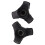 6X Walking Stick End Tripod CANE TIP Self Standing Rubber NON-SLIP End Bottom 2