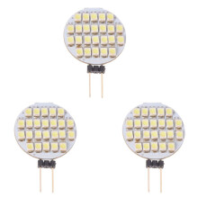 3X 24 SMD LED G4 Lumiere de Tache Lampe Ampoule Reel Blanc DCue2V