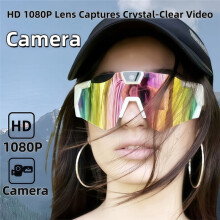 12MP POV Video Glasses Outdoor Bicycle Driver Recorder Action Camera Sunglasses Cycling Camera Walk Cam A
