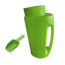 Esparcidor de Semillas de Césped, Agitador Manual para Semillas de Césped, Sal para Derretir Hielo, Calcio, Descongelador, Esparcidor de Malezas y