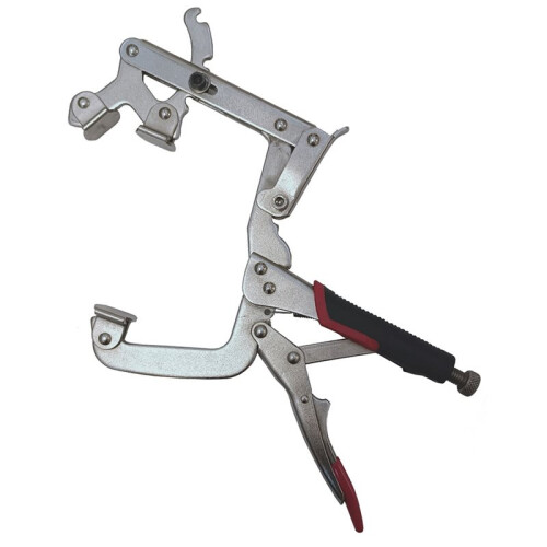 10 Inch C Clamp Locking Pliers Three  Locking Pliers Adjustable Width Holding for 2" to 5" Locking Grip 2