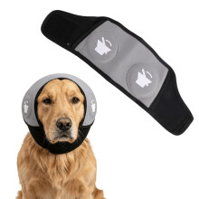 Protetores Auriculares para Cães, Resistentes À Água e Que Não Se Movem, Ideais para Higiene, Banho, Natação e para Acalmar o Animal. Tamanho P.