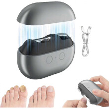 Electric Toenail Trimmer for Seniors, Painless Operation with Safe Rounded Blade & Built-in LED Light -26S Model
