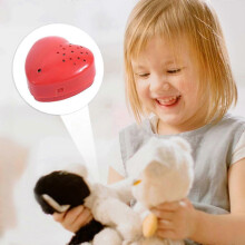 2025 30 Seconds Voice Recorder for Stuffed Animal Heart Shaped Voice Box Recorder