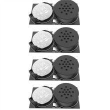 Pacote com 4 Apitos de Grilo para Pegadinhas - Apito Escondido com 7 Sons e Intervalos para o Halloween e Dia da Mentira
