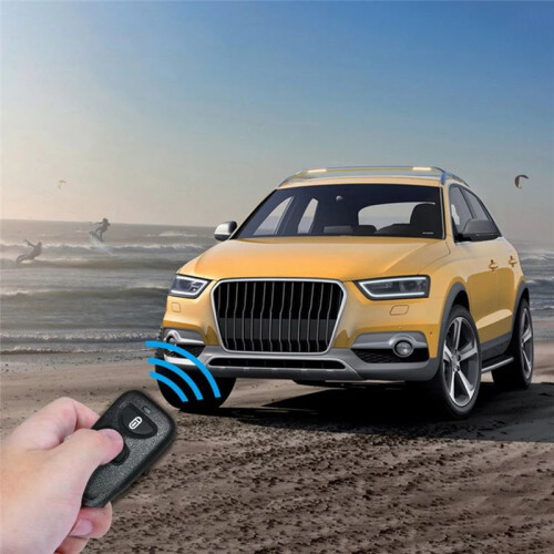 12V Universal Car Auto Remote Central Kit Door Lock Locking Vehicle Keyless Entry System with 2 Remote Control 1