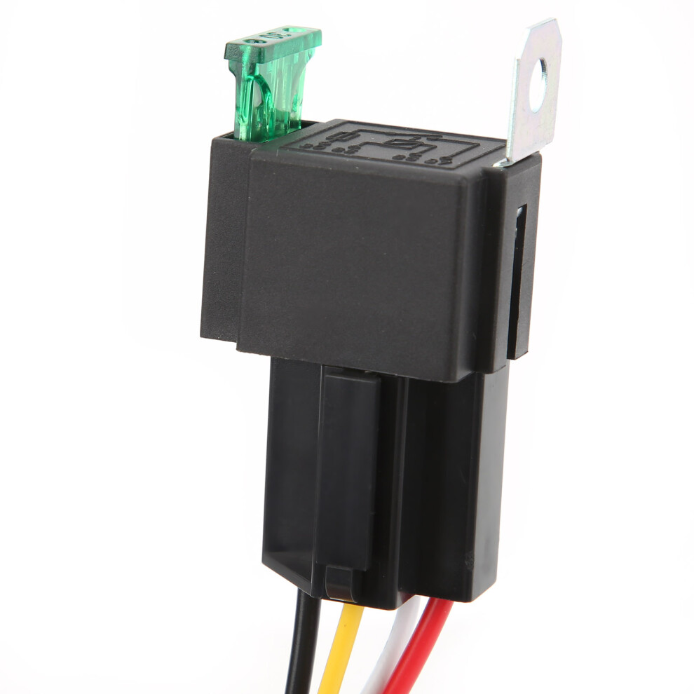 10 Pcs 12V 30A SPST Relay Fuse Kit