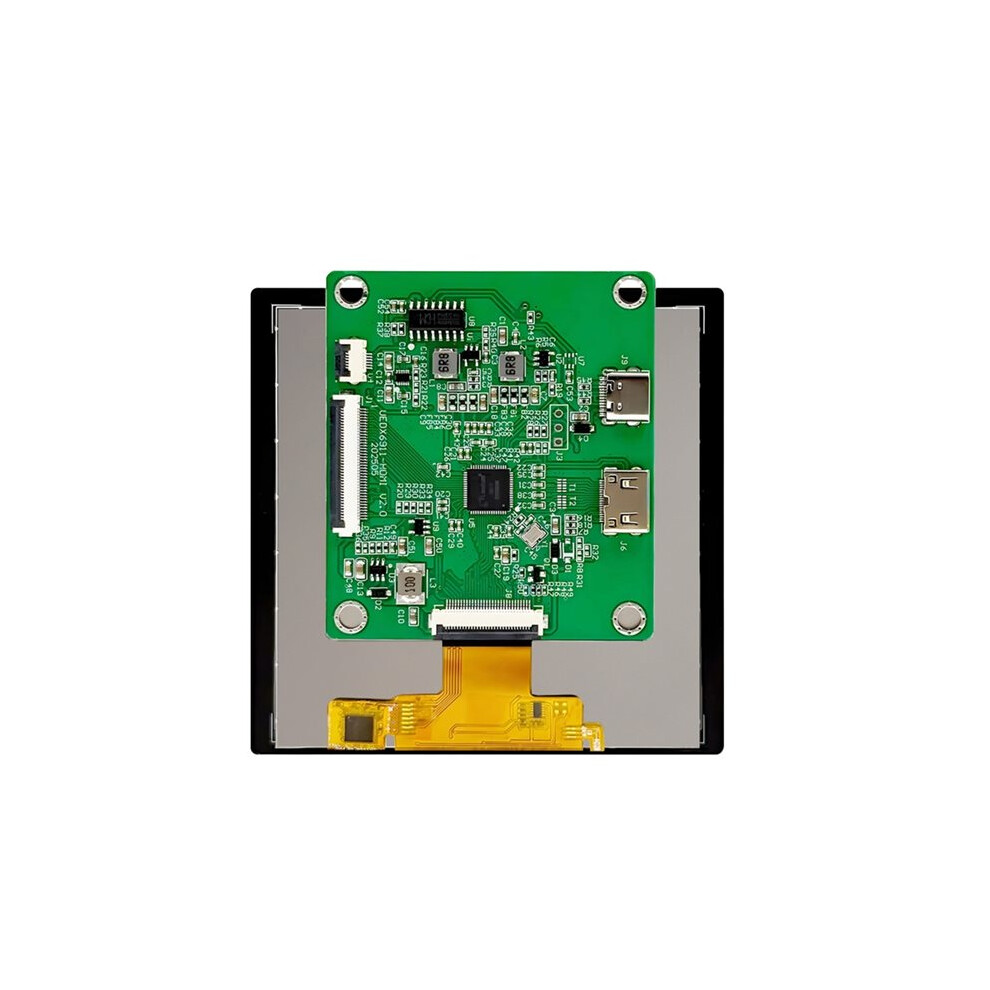 For Raspberry Pi 4-Inch -Compatible Capacitive Touchscreen,Ips Display Monitor For Pc (Windows) 480X480 4712088585947