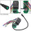 Dashboard för Elscooter, för  5, Kontrollpanel, Moderkort, LED-Digital Display, Reservdelar 6