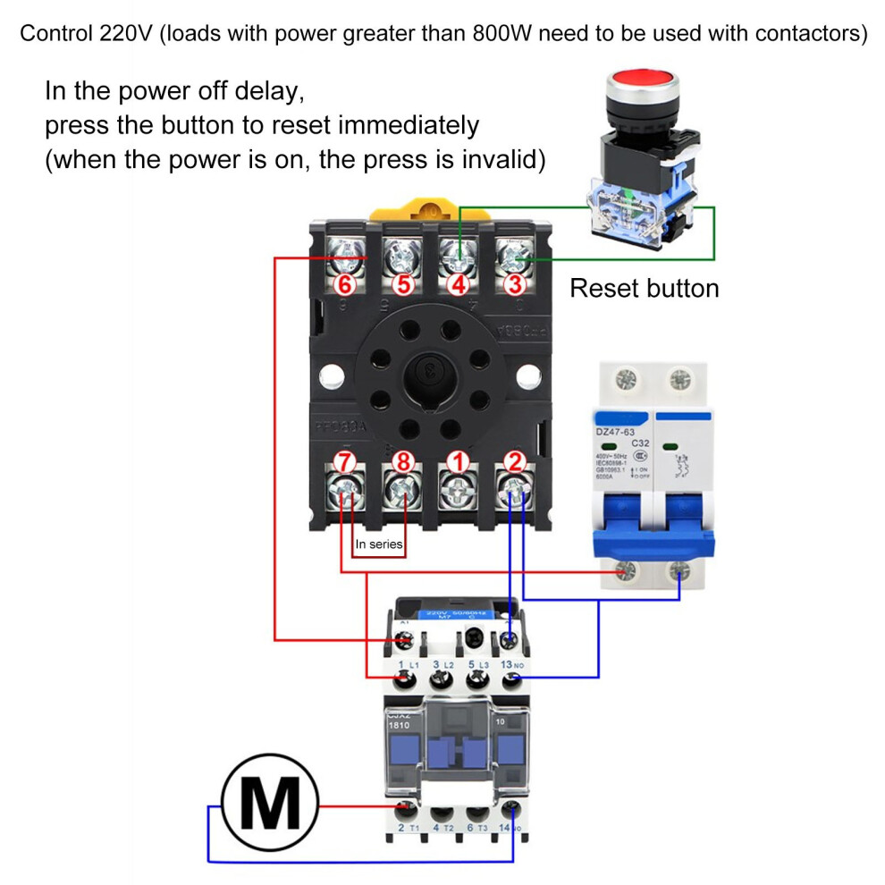 BERM Power Off Timer Knob Control ST3PF