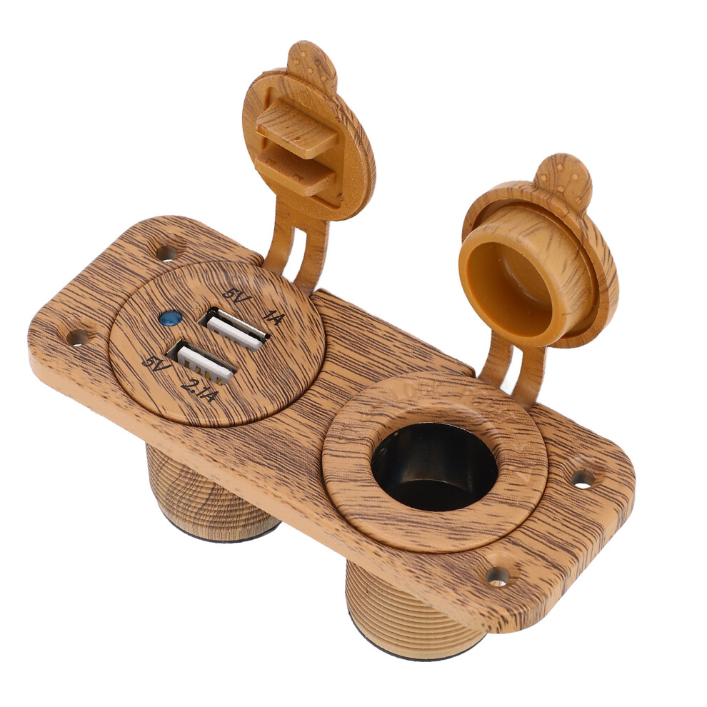 IP66 Dual USB Charger Cigar Panel