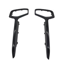 1 Par de Tiras de Rejilla para Faros Antiniebla del Parachoques Delantero 31690311 31690313 para XC90 16-19, Tira de Cubierta de Faros