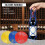 Multi-Purpose Wine Bottle Storage Bag, Silicone Storage Bag, Foldable Portable Bag with Handle 4