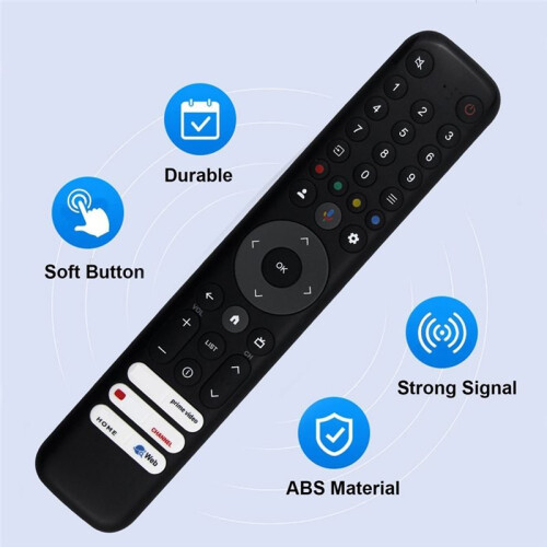 Replace RC833 GUBI Remote Control for TCL  TVs RC833 Series RC833 GUBI Remote Control 1