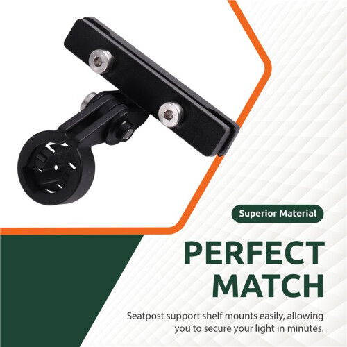 Support de Fixation pour Lampe Frontale de Vélo pour Magicshine RN120 - Accessoire de Vélo 2