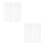 4Pièces Cache Clavier Silicone Transparent Protection Durable 4