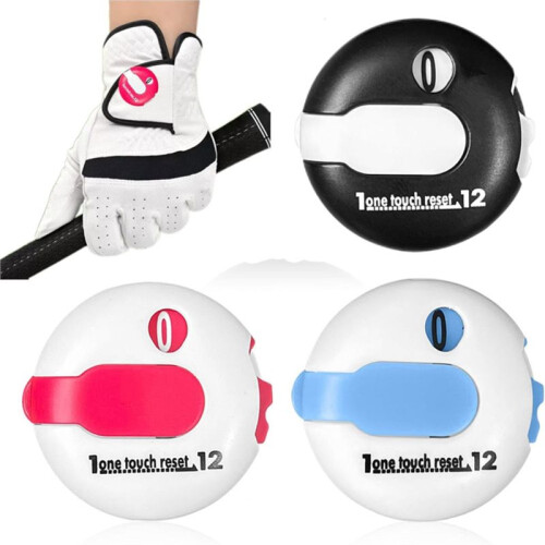 3pcs   Score Counter with Reset - Easy Attach to Scorekeeper Gloves, Compact Stroke Tracker for  Games 1