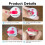 3pcs   Score Counter with Reset - Easy Attach to Scorekeeper Gloves, Compact Stroke Tracker for  Games 5