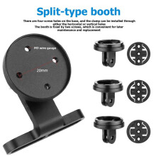 Angle Adjustable Bicycle Stem Mount Rack for Bryton Wahoo Bike Computers Aluminum Handlebar Stand for Headlight