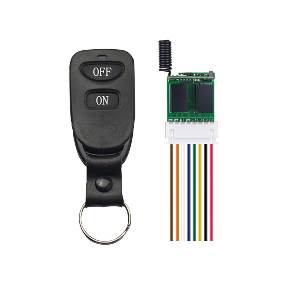 2Ch Rc Remote Dc3.7v-12V Wireless Relay Led Lights Remote Control For Access Control 433Mhz 4711307431607