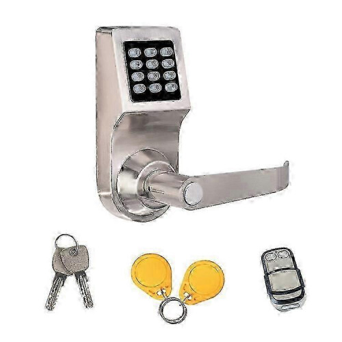 Digital Door Lock,unlock with M1 Card, Code And Key,default for Left Hand Orientation
