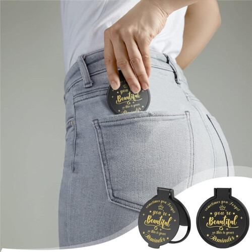 1set/36pcs  Makeup Mirror Folding Makeup Mirror Convenient Gift, Small Mirror,Suitable for Travel Use