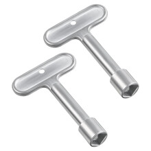 2Pack 3/8''Hydrant Key,Water Key for P1300-PART-13-KEY, Hydrant Key for Closing Tool for Wall Fire Hydrant Faucet Valves
