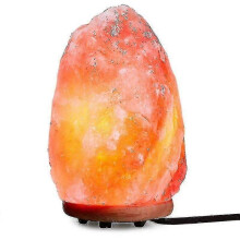 Lamp 2-3kg Salt Lamp - Pink Crystal Lamp Home Decor Accessories Button Control British Style