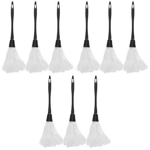 9Pièces Mini Plumeaux Blancs Enfants Pour , Cosplay Déco 2