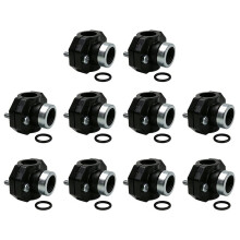 20mm Rörklämma 1/2'' Hongänga Koppling PP Rör Vattenfördelare Reparationsminskningskoppling 20x20