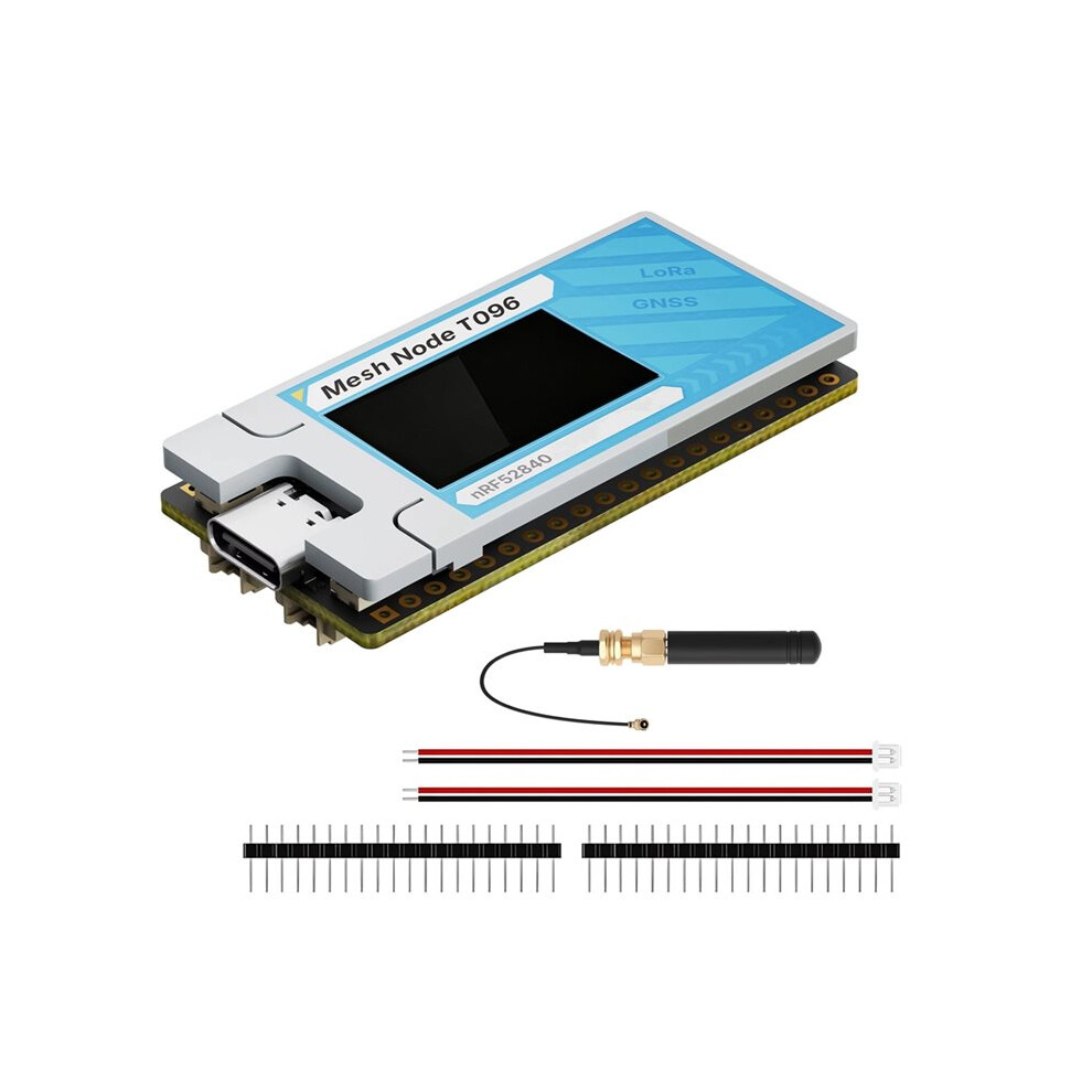 Heltec Mesh Node T096 Meshtastic Nrf52840 Tracker Lora Node Sx1262 Devboard For Meshcore Lorawan 863-928Mhz 4764267837149