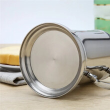 550ml Double Wall Stainless Steel Beer Mug Cocktail Breakfast Milk Mugs with Handgrip Coffee Cup Bar Tools