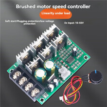 DC10-50V PWM Motor Governor Motor Pump Speed Controller 40A High Power Speed Controller 9V 12V 24V 36V 48V Adjustable