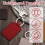 48 Pcs Leather Key Fob Kit, Rectangular Keychain Blanks, PU Key Chain, Stamping DIY Crafts 2