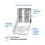 Tork OptiServe Coreless 4-Roll Toilet Roll Dispenser White 558051 2