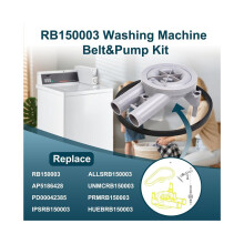 Kit de courroie de pompe de vidange RB150003 amélioré, compatible avec le modèle de courroie et de pompe Alliance Speed Queen RB150003