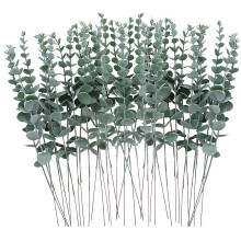 36 StüCke Eukalyptus StäNgel Dekoration, KüNstliche EukalyptusbläTter, Kunstzweige für Hochzeits Mittel StüCke, Blumen Blumen Heimdekoration