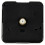 Clock Movement Mechanism Black Hour Minute Red Second Hand DIY Tools Set 5
