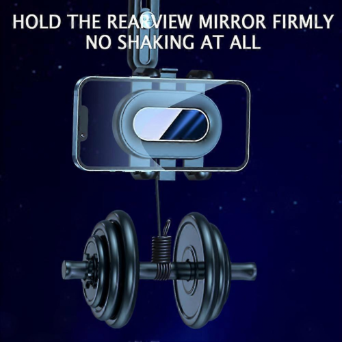 Telephone support for car rear viewer, 360 rotation, automatic navigation 2