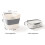 Fold Laundry Basket,Foldable Laundry Basket Plastic with Handles,  Storage Container/Organizer/Hamper 2