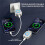 Mart Auto Stop Charging Separator AI Recognition Fully Charged Automatic Cut Off Device USB Charging Safety Protector A 5