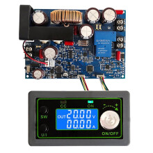 0-100V 20A 1000W LED Digital Step-Down Voltmeter Constant Voltage Current MPPT Solar Energys Battery Power Supply