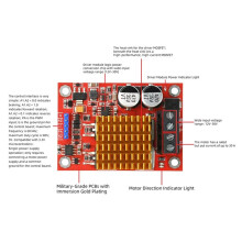 Hoge Vermogen 30A H Brug Motor Driver Module 12-30V PWM Snelheidsregelaar Voedingsbron 900W Hoge Vermogen Motor Driver