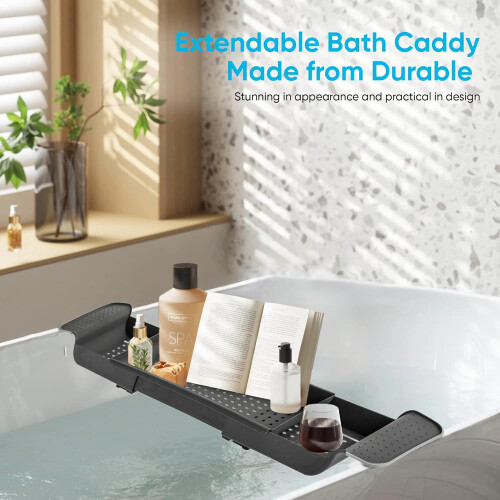 Blue Canyon Extendable Over Bath Rack Caddy 1