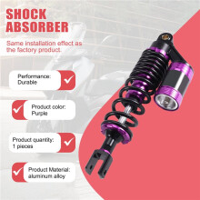 Amortisseur Hydraulique Arrière Universel 320 mm pour Motos pour , pour , pour , pour et Scooters BWS, Violet