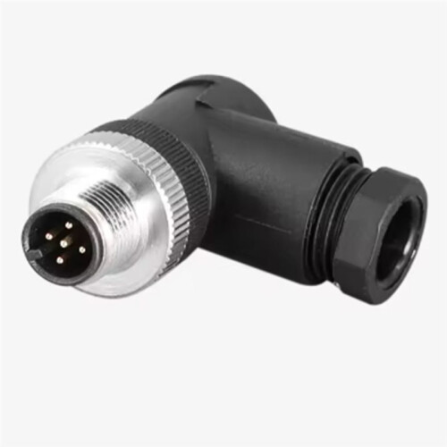 10PCS para Conjunto de Conector de Sensor de 5 Pines, Enchufe Macho Impermeable para Uso Industrial 5P L Macho (PG7) 1