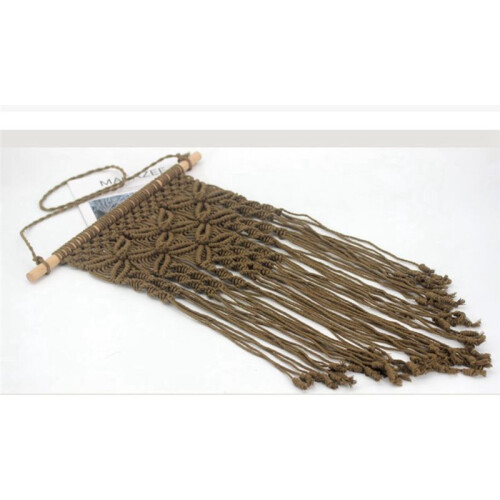C-Wall Hanging Knitted  Style Hand-Woven  Macrame Home Decorations 2