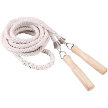 Multiplayer Jump Rope for Ages 14 and Up, Suitable for 2 to 4 Players, 5 m Long, Beige Color