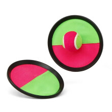Racketspelset van duurzame materialen, 19 x 19 x 8 cm, voor buitenspelen en familieplezier.